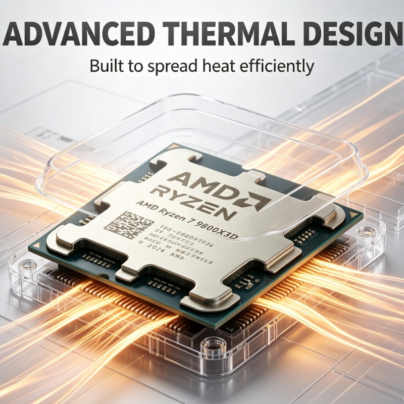 Pc Gaming Amd Ryzen 7 - AMD Ryzen 7 9800X3D PC Processor