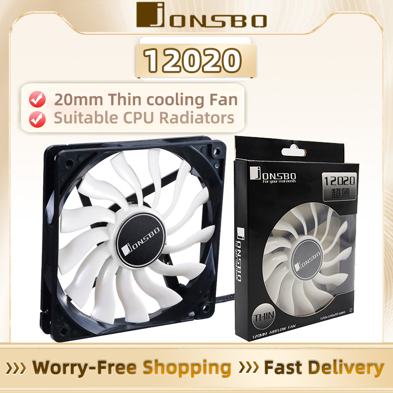 JONSBO 12020 120mm DC 12V 3Pin - Pc Gaming Cpu recension och pris
