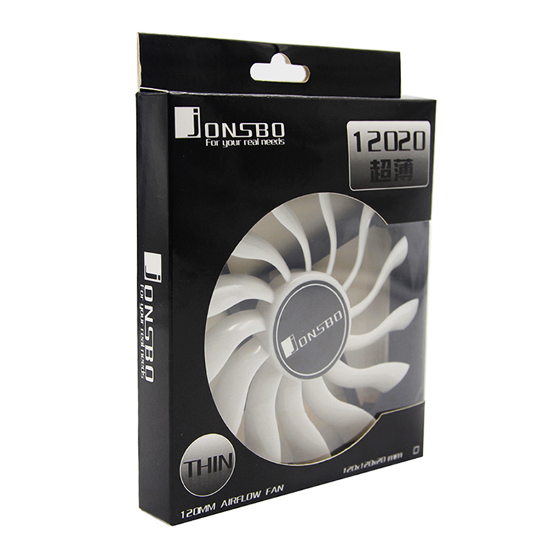JONSBO 12020 120mm DC 12V 3Pin - Pc Gaming Cpu recension och pris