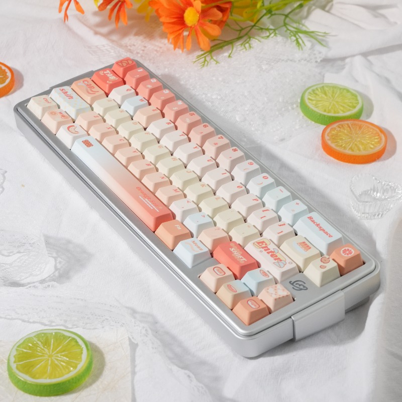Orange Sea Theme Keycaps Set C - Pc Gaming Orange recension och pris