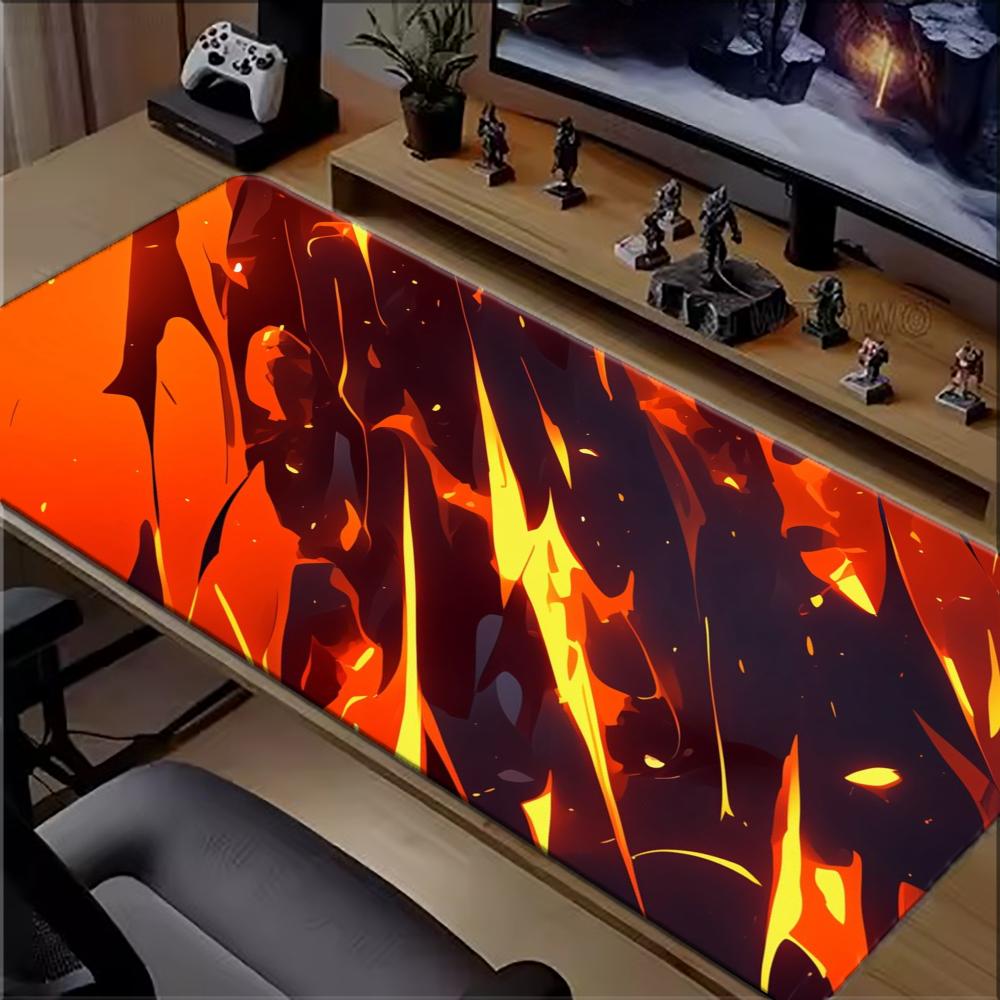 Orange Flame Lava Large Extend - Pc Gaming Orange recension och pris