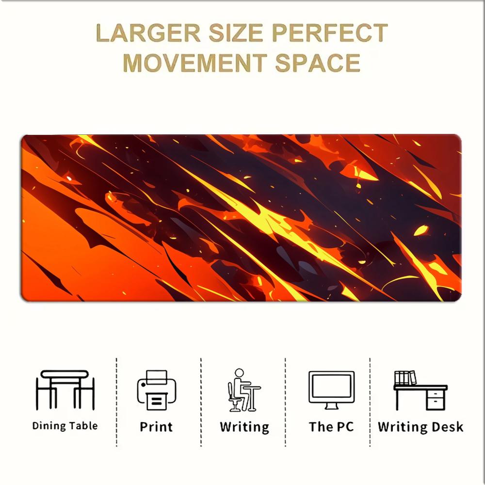 Orange Flame Lava Large Extend - Pc Gaming Orange recension och pris
