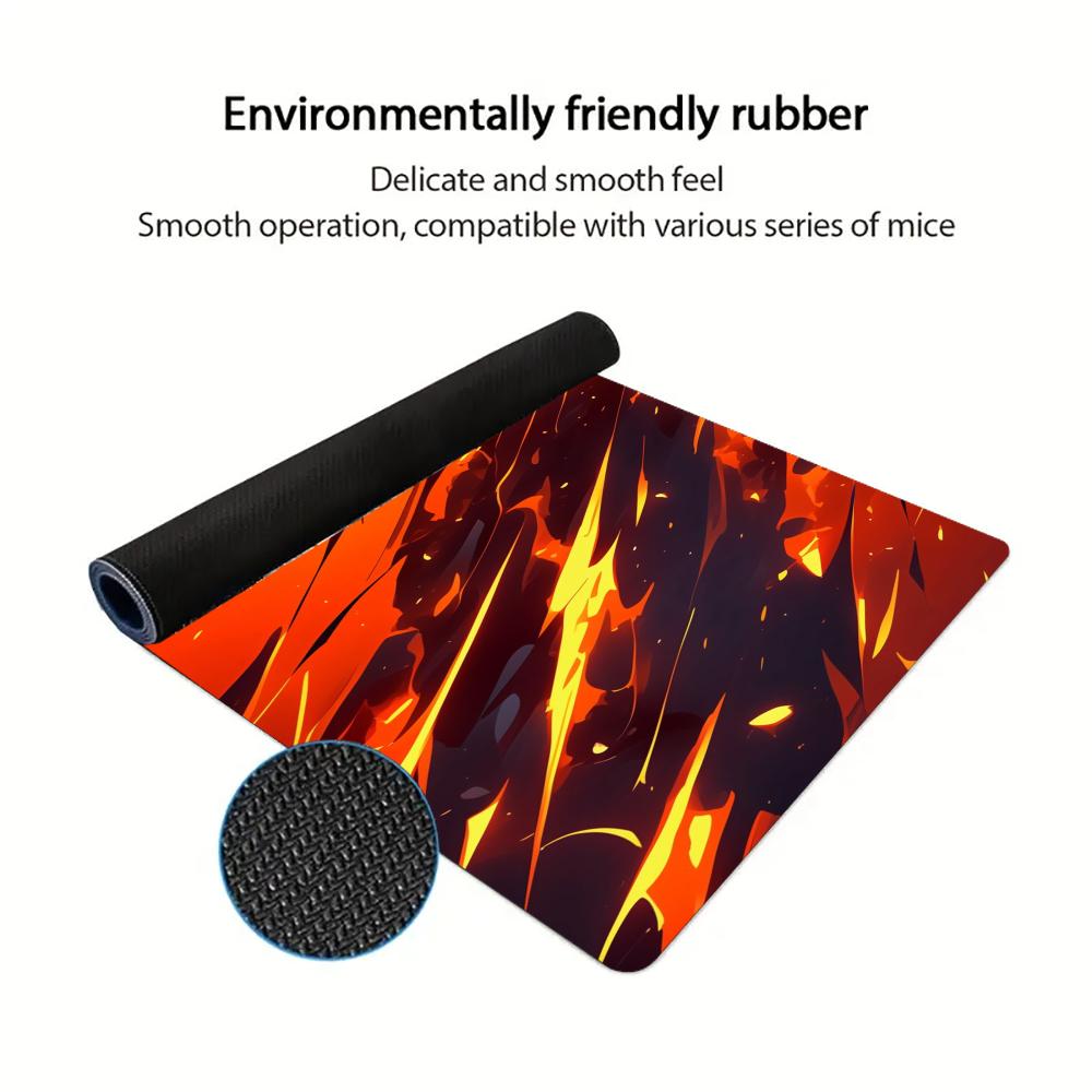 Orange Flame Lava Large Extend - Pc Gaming Orange recension och pris