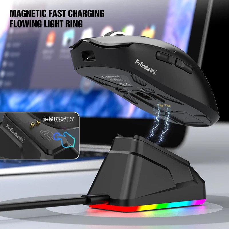 KS X11 Multi‑Color Wireless Mo - Pc Gaming Orange recension och pris