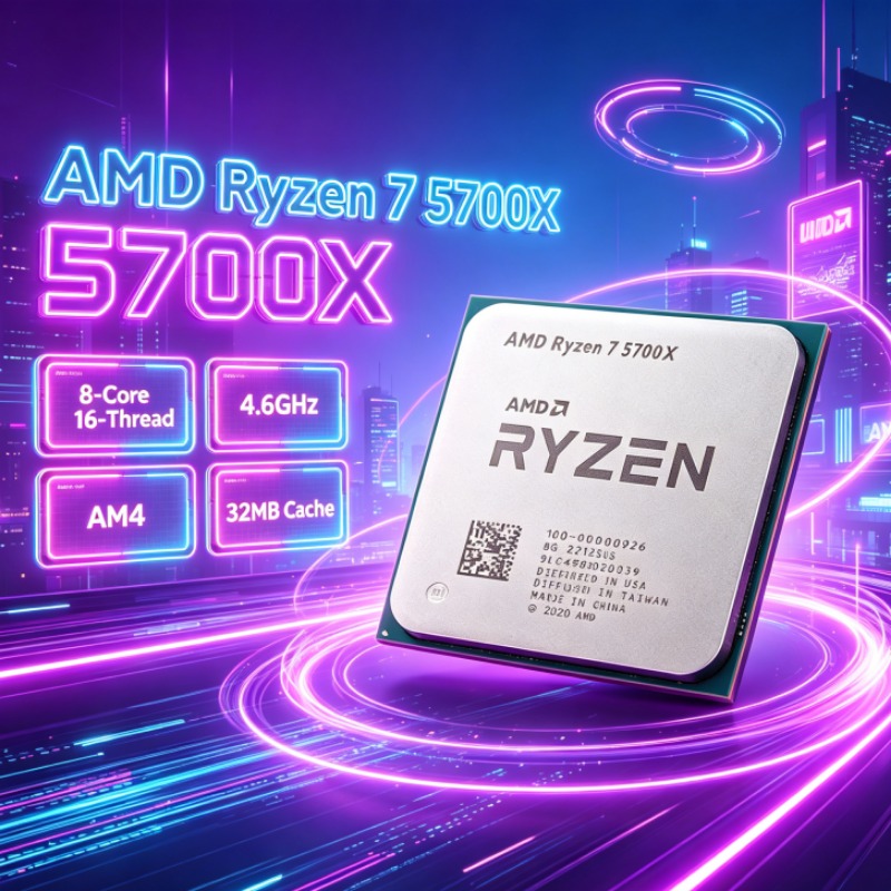 AMD Ryzen 7 5700X Gaming Proce - Pc Gaming Amd Ryzen 7 recension och pris