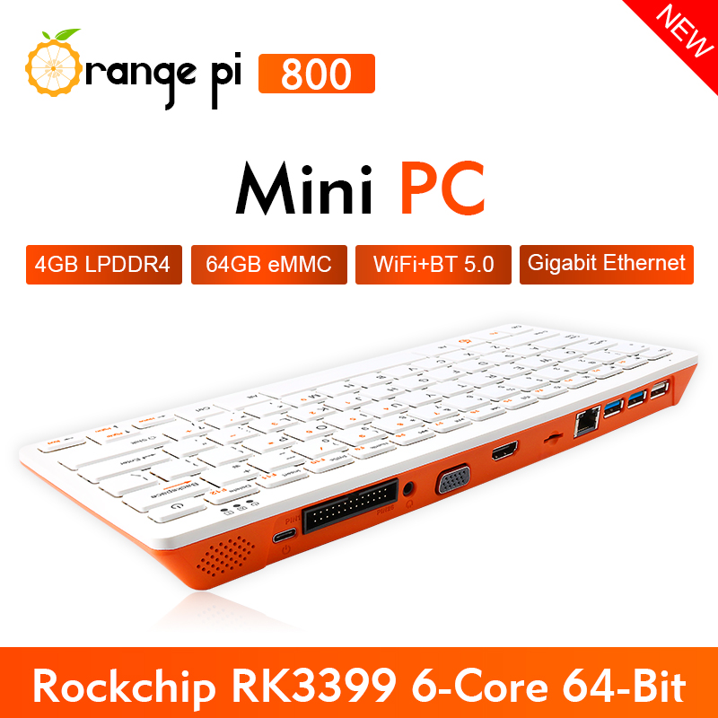 Orange Pi 800+5V4A Type-C Powe - Pc Gaming Orange recension och pris