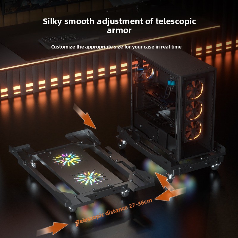 Adjustable PC Case Stand Holde - Pc Gaming Cpu recension och pris