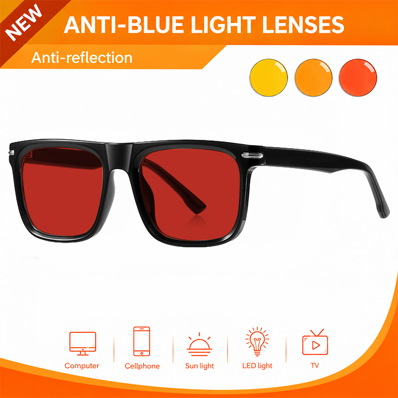 Anti Blue Light Glasses 3 Styl - Pc Gaming Orange recension och pris