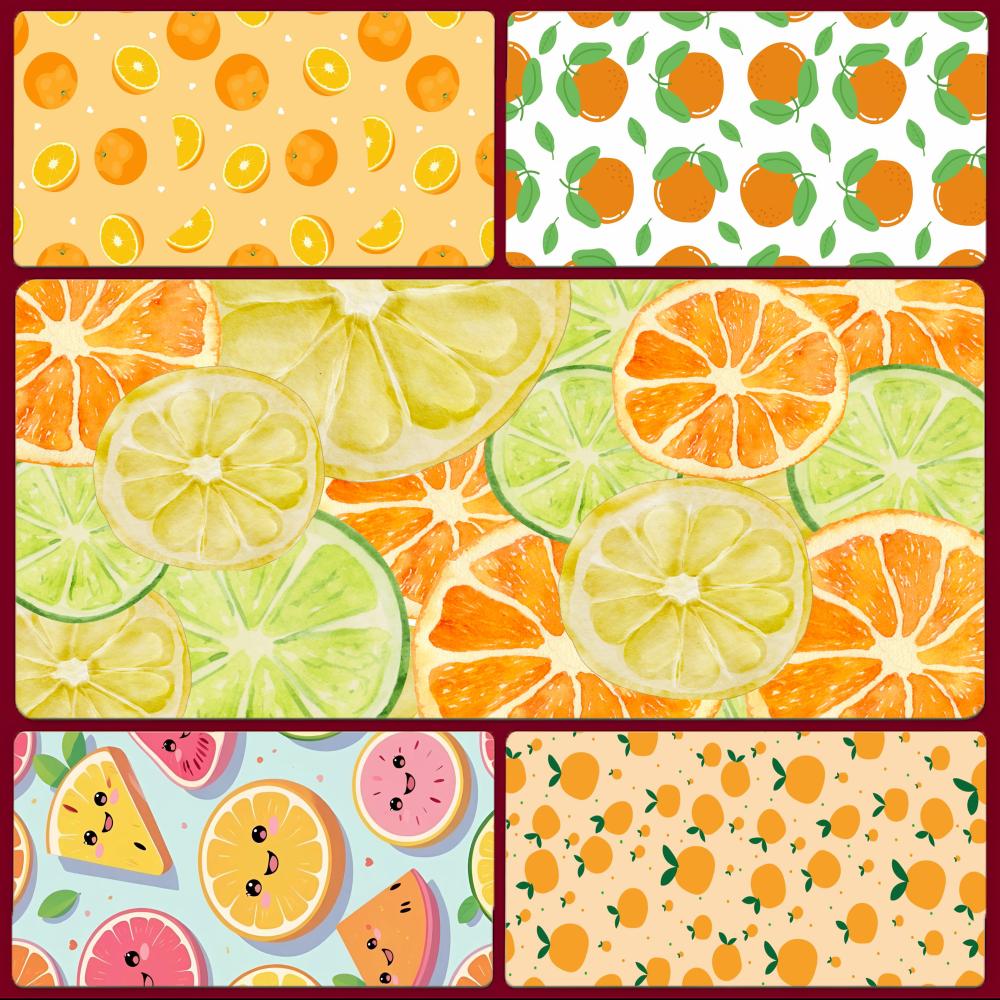fruit fresh O-Orange Mouse Pad - Pc Gaming Orange recension och pris