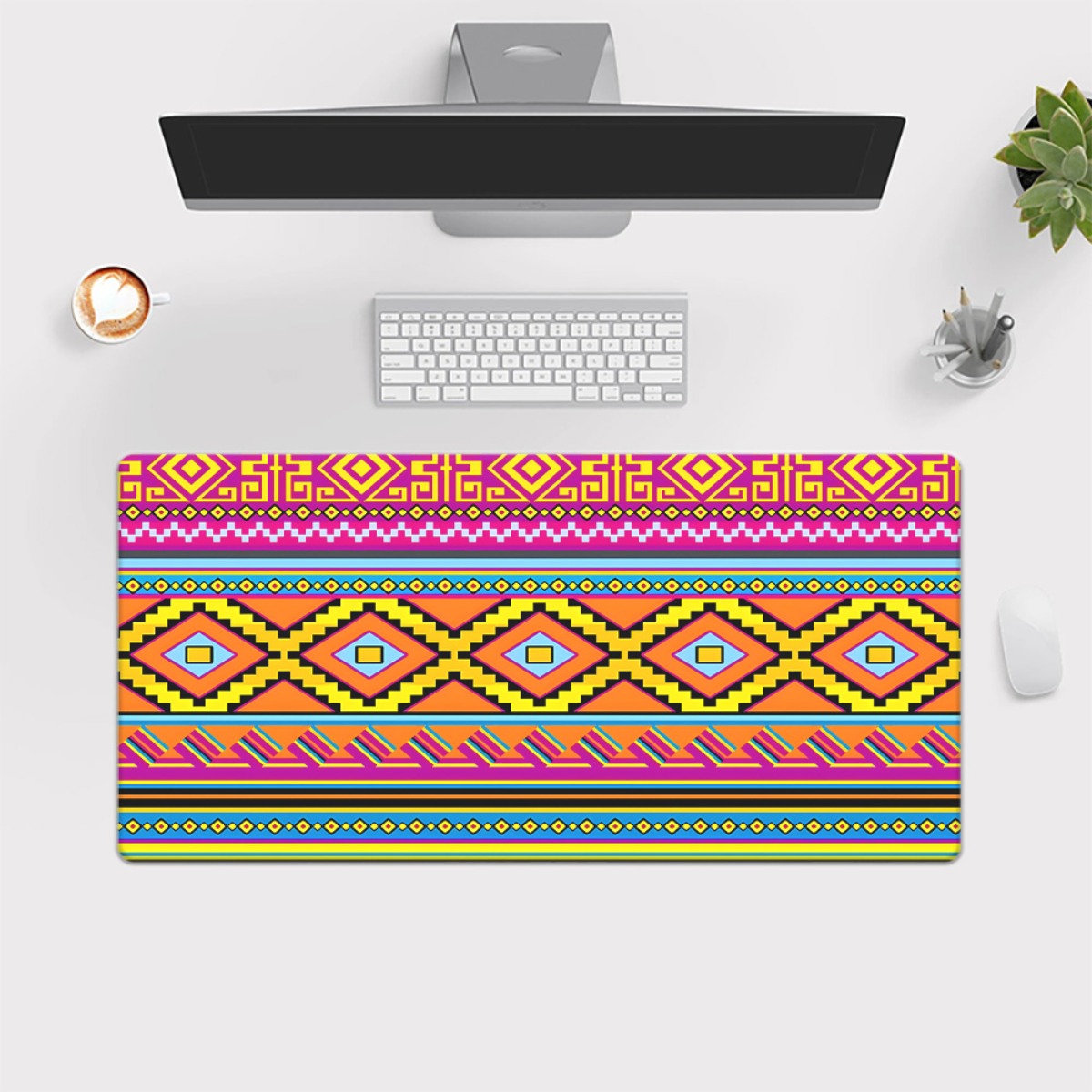 Brand Tribal Orange HD Printed - Pc Gaming Orange recension och pris