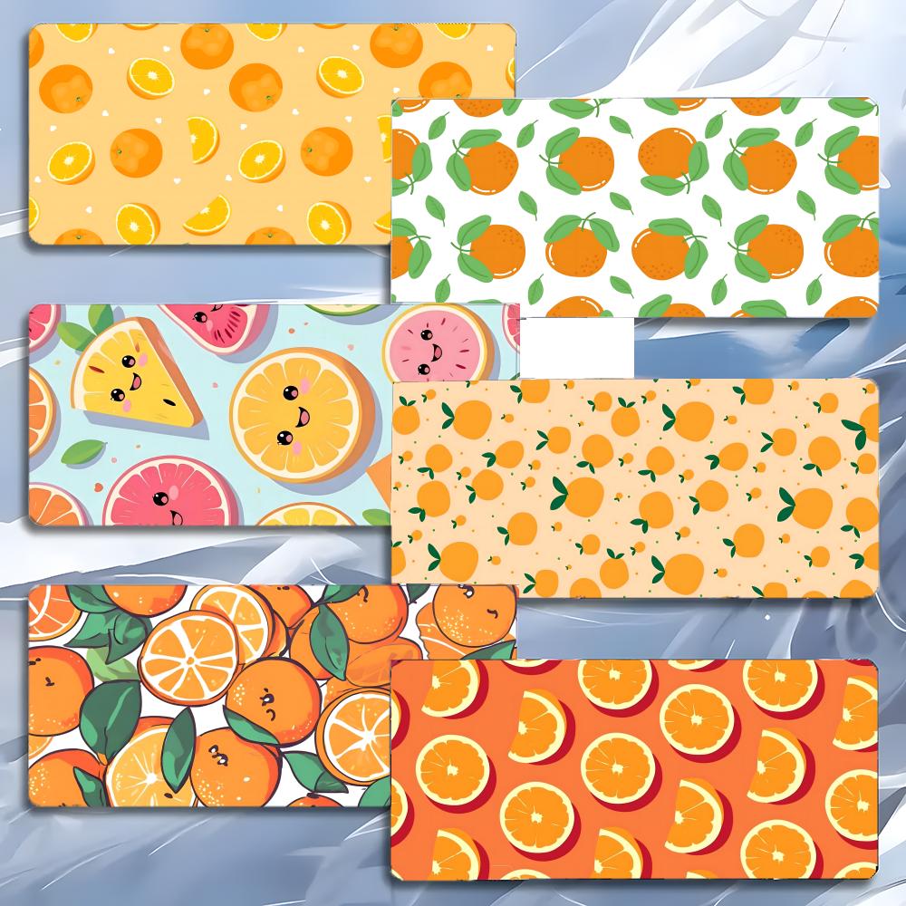 Cute Fresh Art Orange Pattern  - Pc Gaming Orange recension och pris